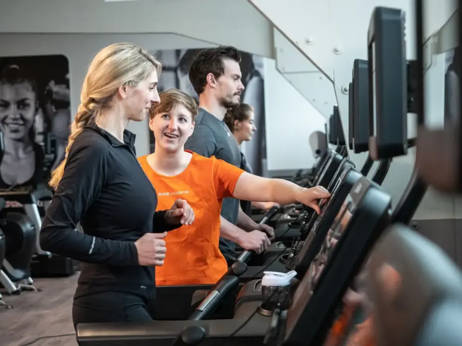 Cardio Fitnesstraining Programmanweisung