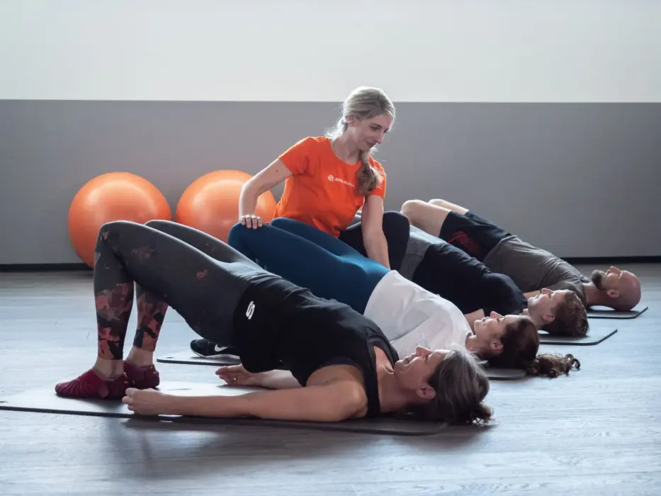 Programmeinweisung Beckenbodengymnastik